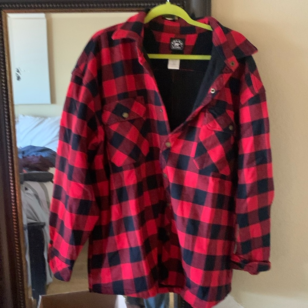 Coat Buffalo plaid